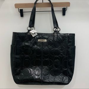 Coach patent leather purse